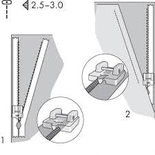 Piedino per cerniere invisibile Pfaff 820474096