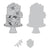 Fustella Framelits Sizzix 662167 Torta Floreale