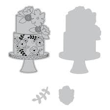 Fustella Framelits Sizzix 662167 Torta Floreale