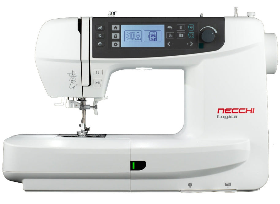 Macchina Ricamatrice Necchi Logica NCH01AX con Software Pro XII