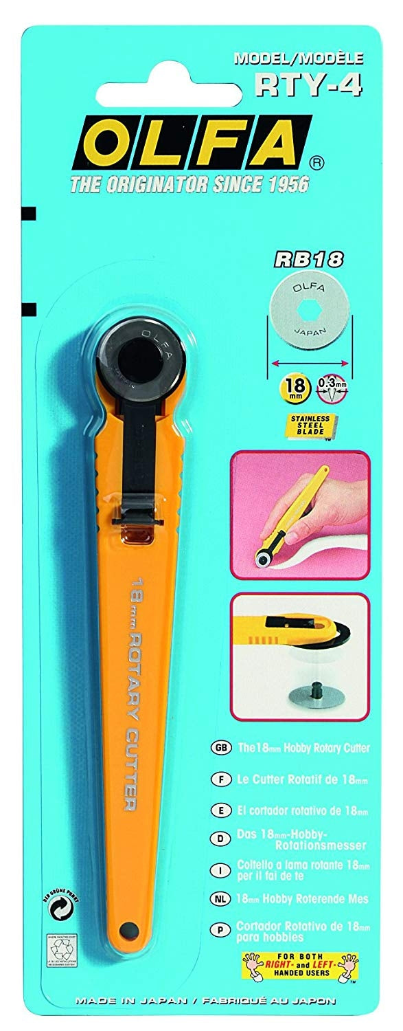 Olfa RTY-4 Taglierina Rotante da 18mm