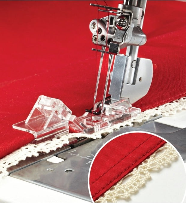 Piedino per unire e piegare Inspira 620097396 per Pfaff Coverlock 3.0