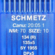 10 Aghi Schmetz n°70 134(R) per Macchine Industriali