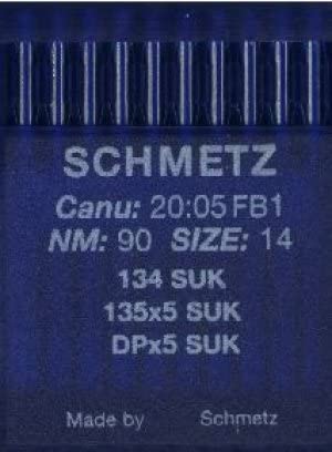 10 Aghi Schmetz n°90 134 (R) Stretch per Macchine Industriali