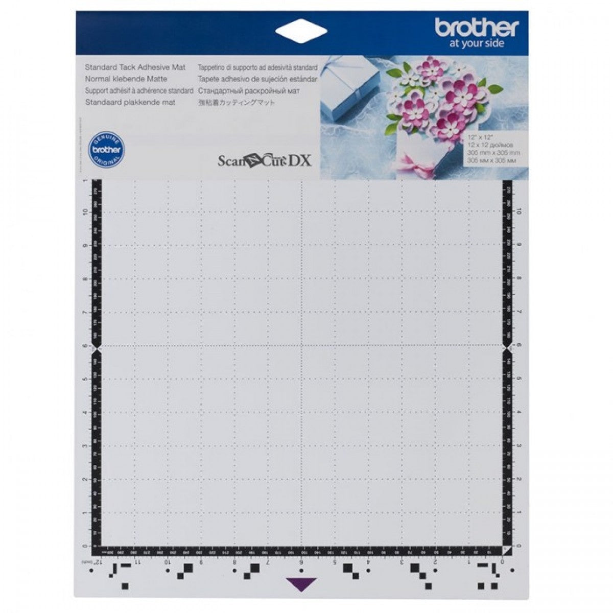 Brother ScanNCut - Tappetino Per Goffratura 30,5x24,1 Cm - Per Carta, Metallo E Pergamena
